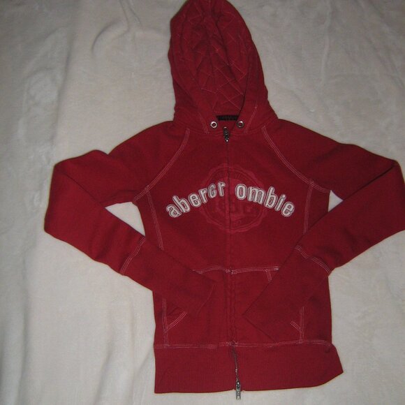 y2k abercrombie and fitch zip up - Picture 1 of 4